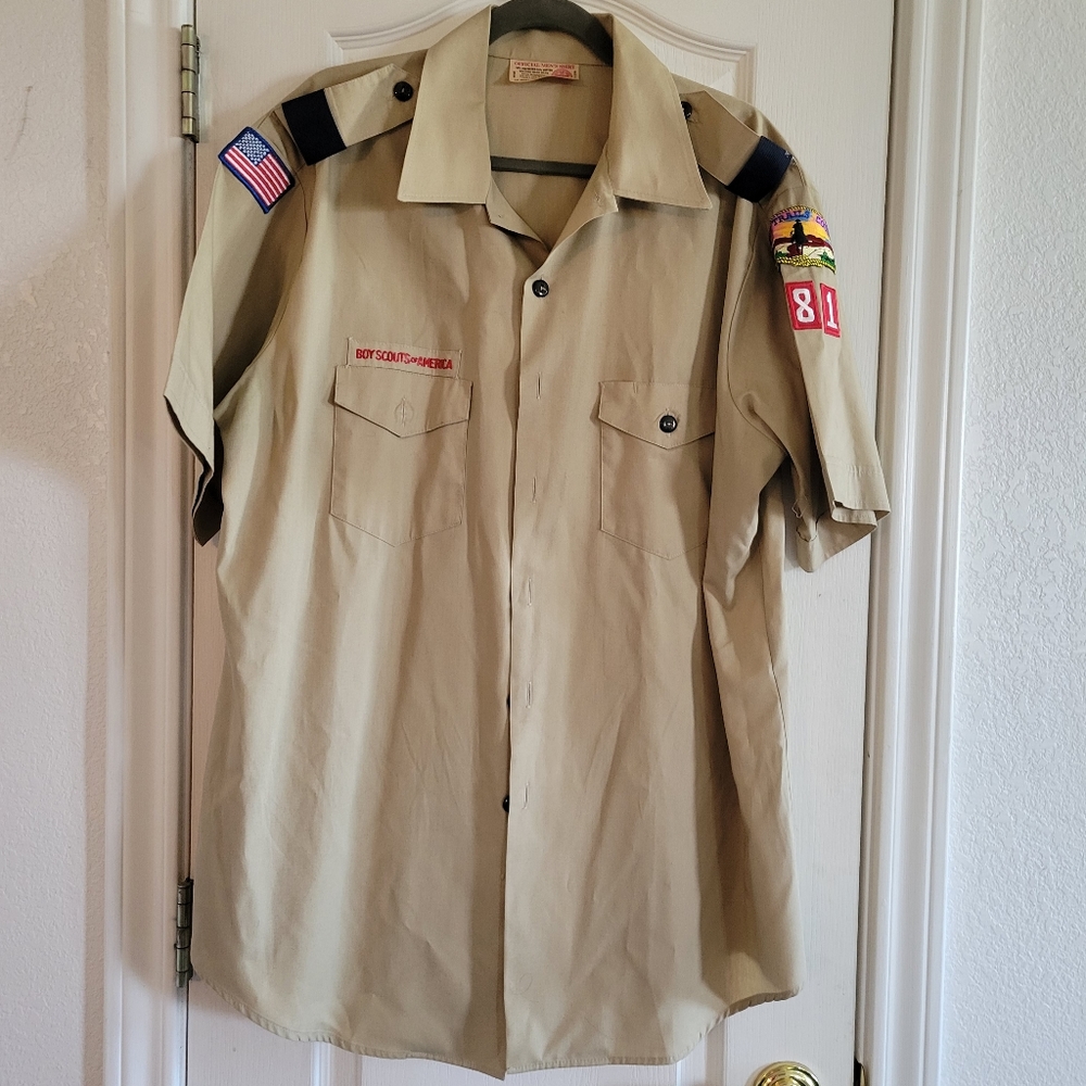 Boy scout adult shirt